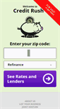 Mobile Screenshot of creditrush.com